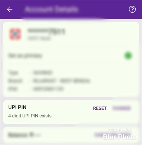 set 6 digit upi pin|Change or reset your UPI PIN .